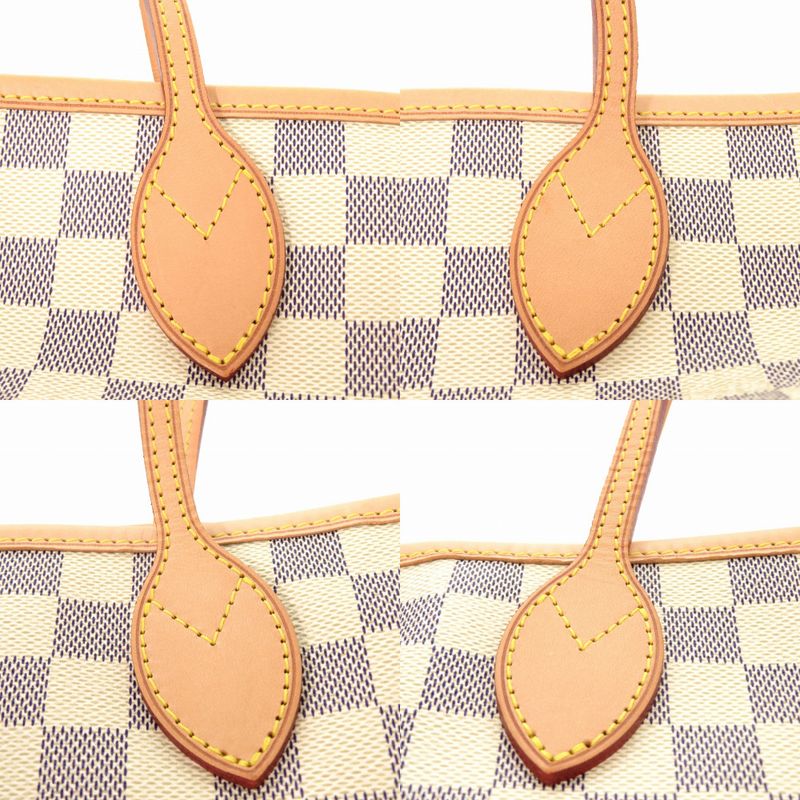 Louis Vuitton Neverfull PM Damier Azure N51110 Tote Bag LV 0321 Louis Vuitton
