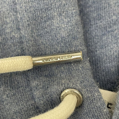 Celine Blue 2y369670q Classic Logo Loose Pullover Hoodie XXS