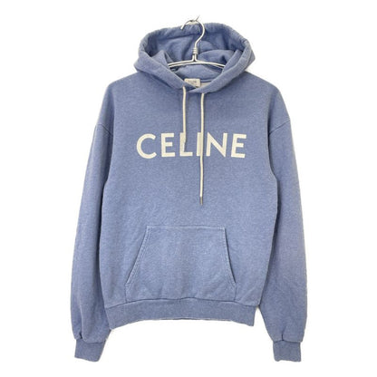 Celine Blue 2y369670q Classic Logo Loose Pullover Hoodie XXS