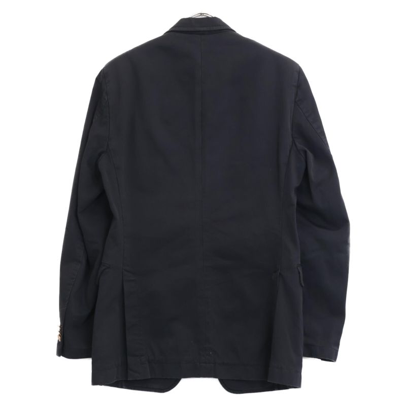 Prada 001848 Black Cotton 2B Jacket 46R