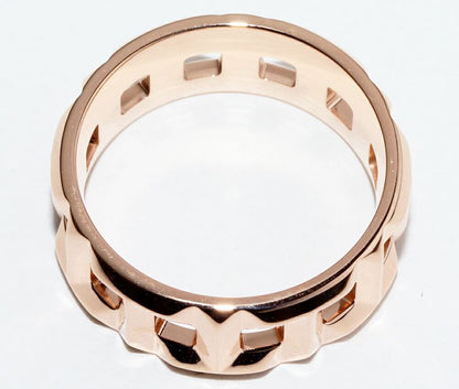 Tiffany & Co Ring 18K Pink Gold T True Ring Width 8mm (031in)