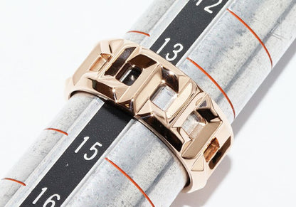 Tiffany & Co Ring 18K Pink Gold T True Ring Width 8mm (031in)