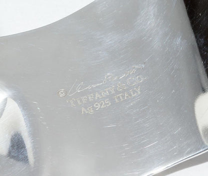 Tiffany & Co Bangle SV Elsa Peretti Small Bone Cuff Bangle Small Left Hand