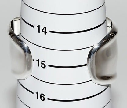 Tiffany & Co Bangle SV Elsa Peretti Small Bone Cuff Bangle Small Left Hand