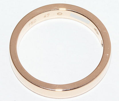 Cartier Ring 18K Pink Gold Diamond 1p(003ct) C De Cartier Engraved Ring B40864