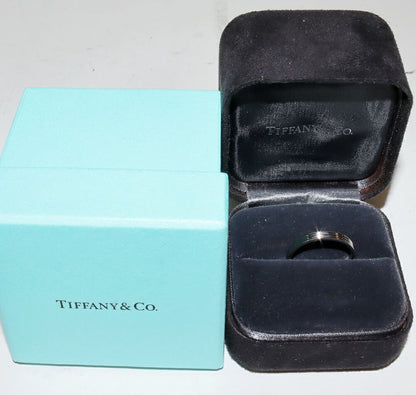 Tiffany & Co Ring Pt950 Tiffany & Co 3 Row Band Ring