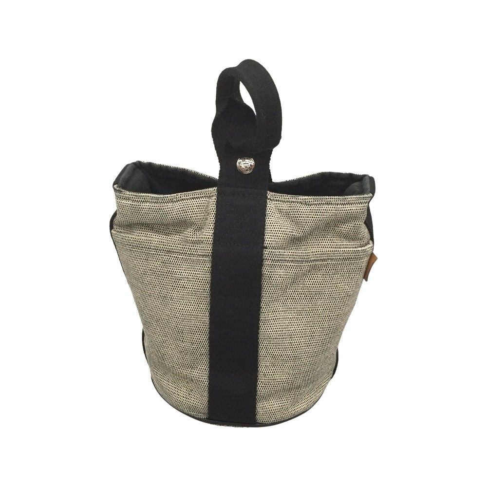 Hermes Handbag Saxo PM Gray X Black