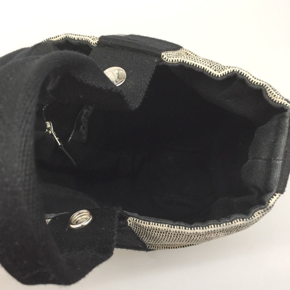 Hermes Handbag Saxo PM Gray X Black