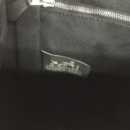 Hermes Handbag Saxo PM Gray X Black