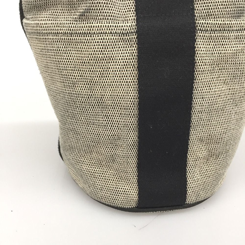 Hermes Handbag Saxo PM Gray X Black