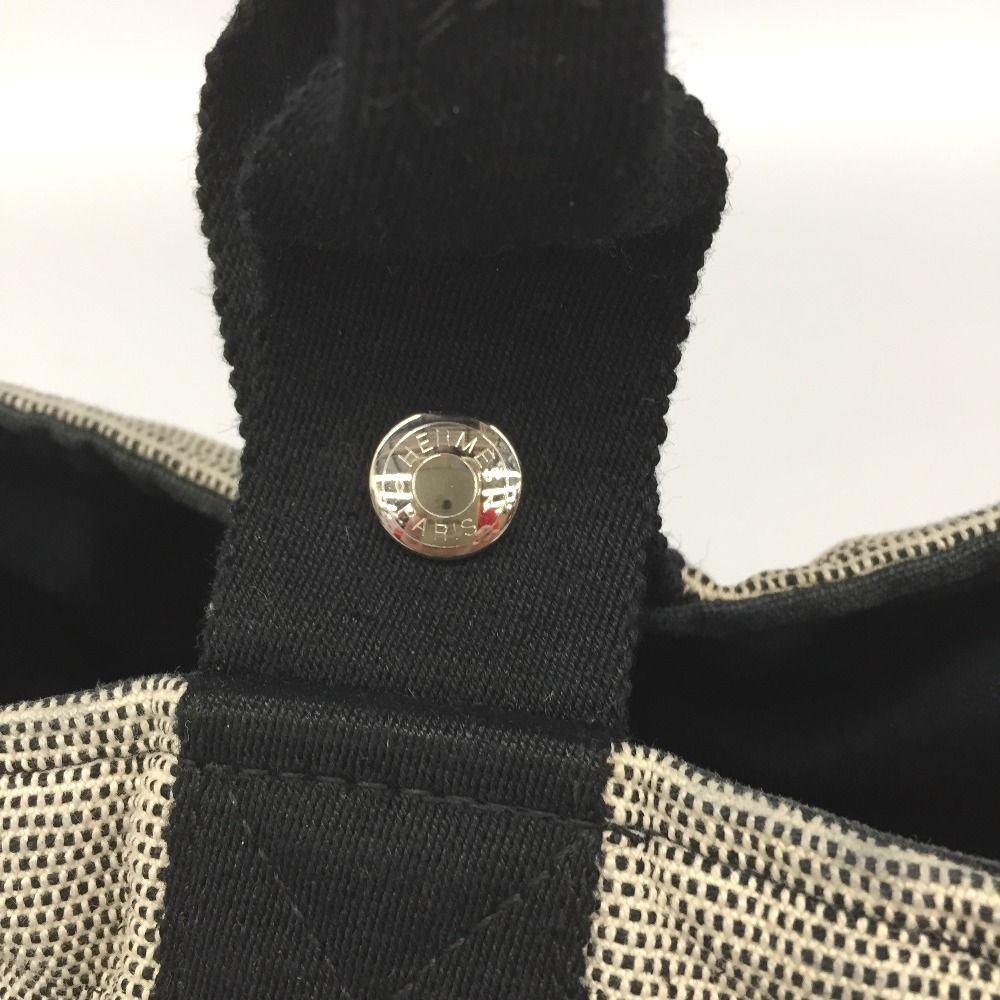 Hermes Handbag Saxo PM Gray X Black