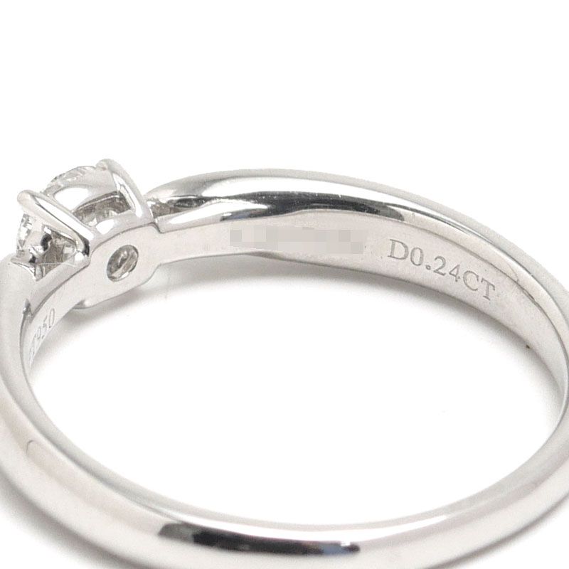 Tiffany & Co Harmony Ring Approx 9 Pt950 Diamond 0.24ct