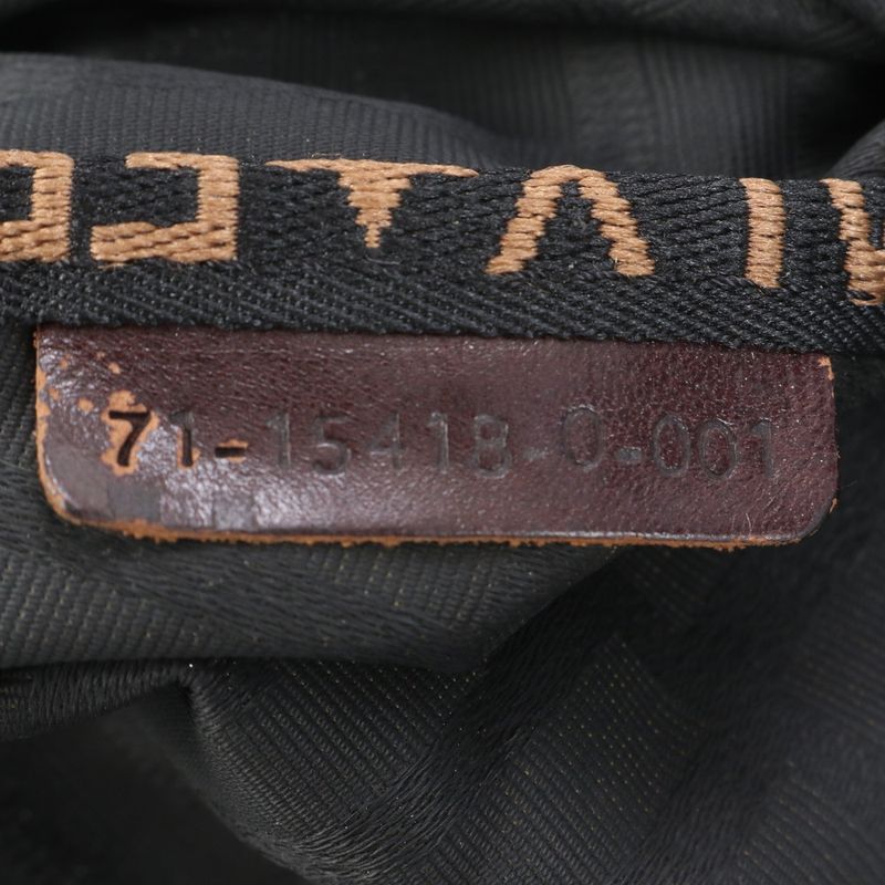 Fendi Zucca Leather Boston Bag Business Travel Tote Travel Business Gents 15418