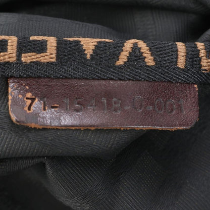 Fendi Zucca Leather Boston Bag Business Travel Tote Travel Business Gents 15418