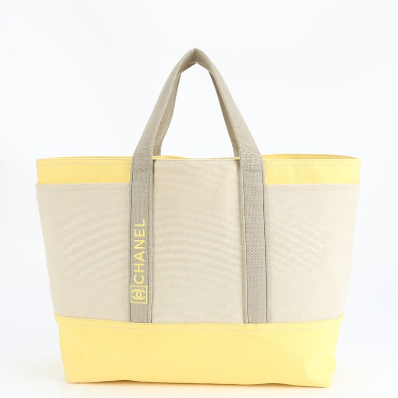 Chanel With Serial Seal Sport Coco Mark Tote Bag Shoulder A4 Ladies ERE Cx28-8