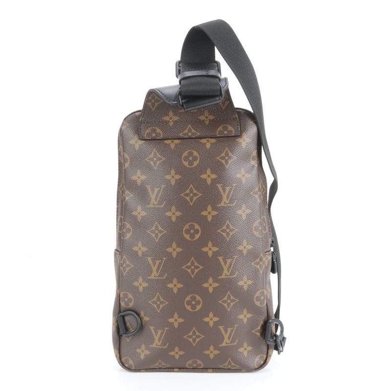 Current Louis Vuitton Monogram With RFID Macassar Avenue Thring Bag Body Bag