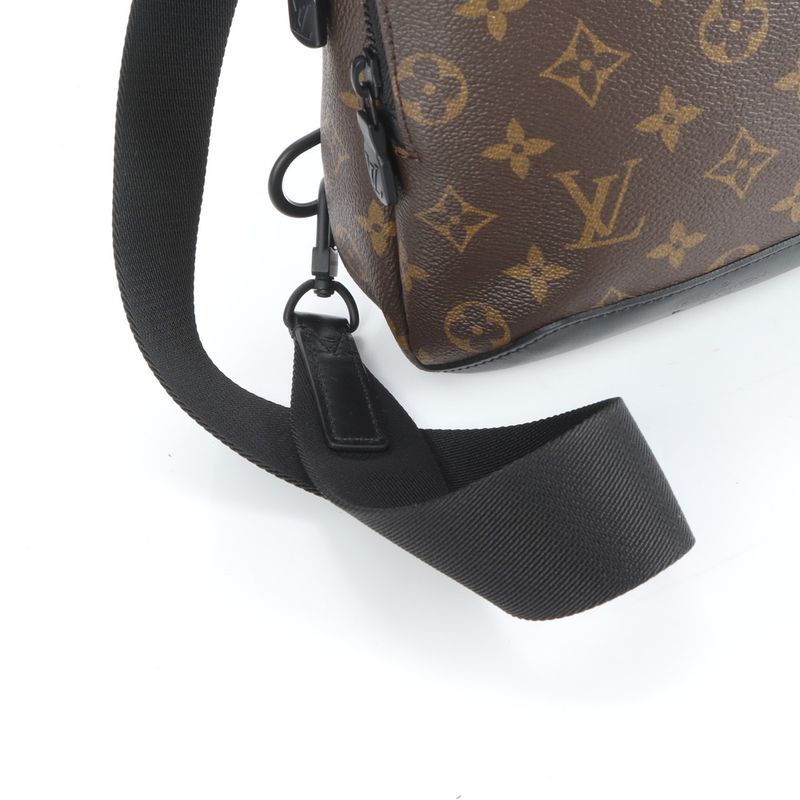 Current Louis Vuitton Monogram With RFID Macassar Avenue Thring Bag Body Bag