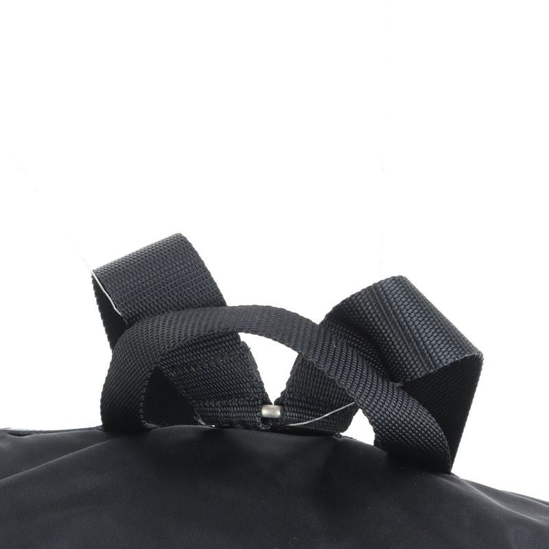 Prada Tessuto Nylon Triangle Logo Leather Backpack Sac Backpack Women ECE Cx23-7