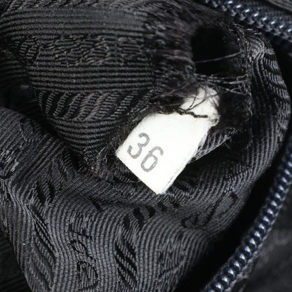 Prada Tessuto Nylon Triangle Logo Leather Backpack Sac Backpack Women ECE Cx23-7
