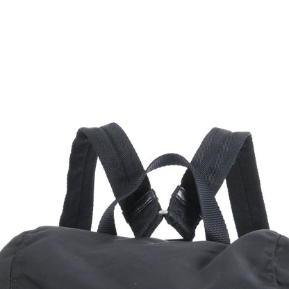 Prada Tessuto Nylon Triangle Logo Backpack Sac Backpack Black Women EUE Cx32-2