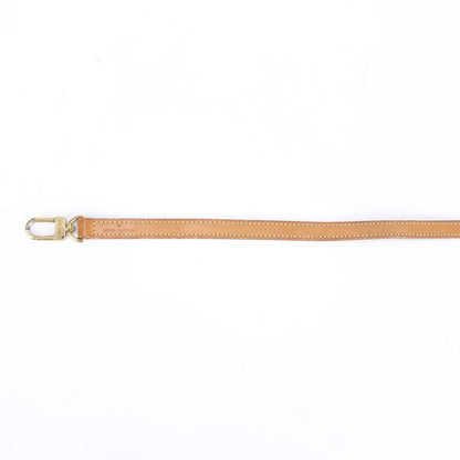 Louis Vuitton Leather Shoulder Strap Nubuck Bag Brown Gold Hardware Men's EUE