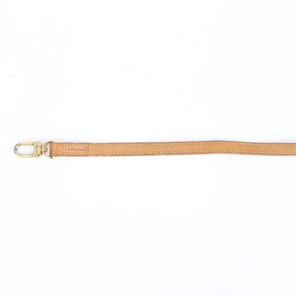 Louis Vuitton Leather Shoulder Strap Nubuck Bag Brown Gold Hardware Men's EUE