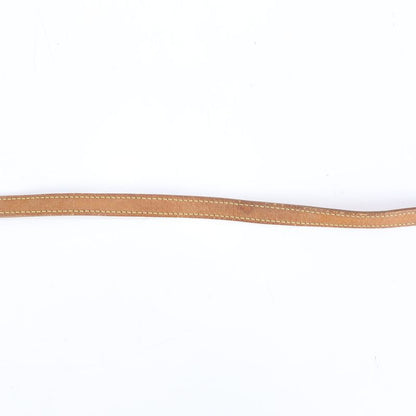 Louis Vuitton Leather Shoulder Strap Nubuck Bag Brown Gold Hardware Men's EUE