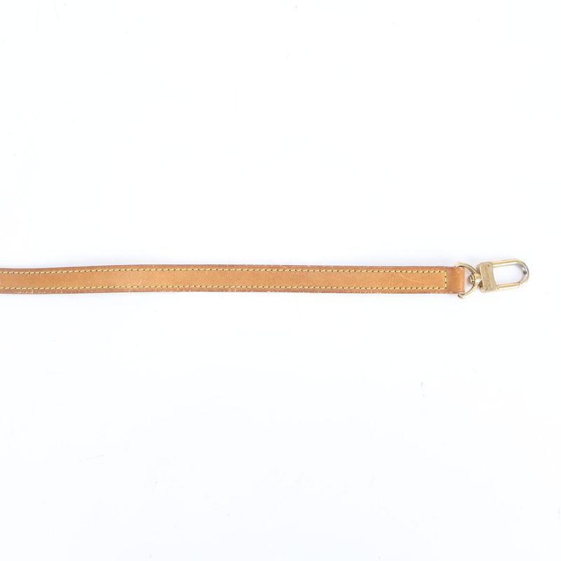 Louis Vuitton Leather Shoulder Strap Nubuck Bag Brown Gold Hardware Men's EUE