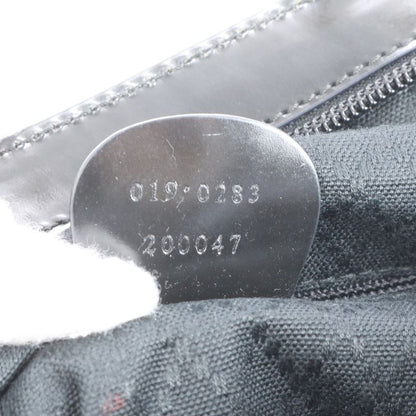 Gucci Leather Tote Bag Shoulder Business Commuter Document Bag Black 019-0283