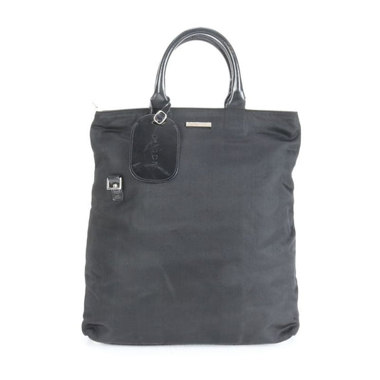 Gucci Leather Tote Bag Shoulder Business Commuter Document Bag Black 019-0283