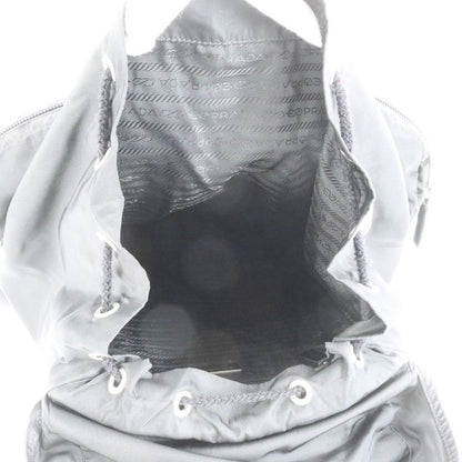 Prada Tessuto Nylon Triangle Logo Leather Backpack Sac Backpack A4 Men ERE