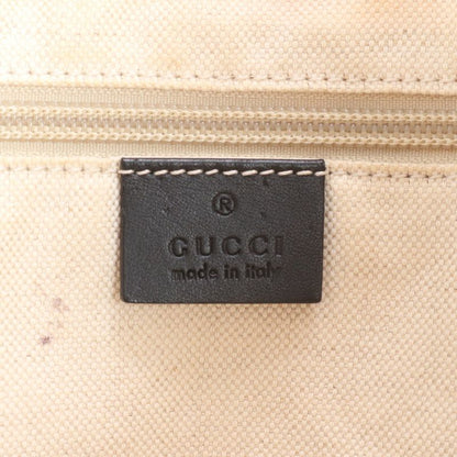 Gucci With Control Card Leopard Leather Tote Bag Shoulder Hand 282439 A4 Ladies