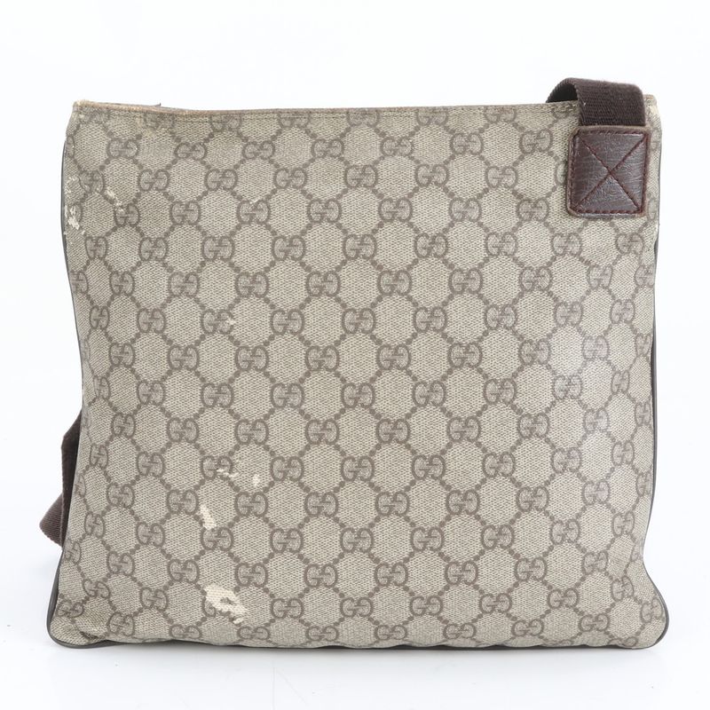 Gucci GG Supreme 141626 Leather Shoulder Bag Crossbody Messenger Business