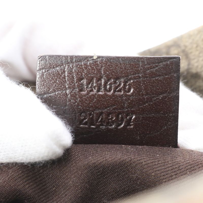 Gucci GG Supreme 141626 Leather Shoulder Bag Crossbody Messenger Business