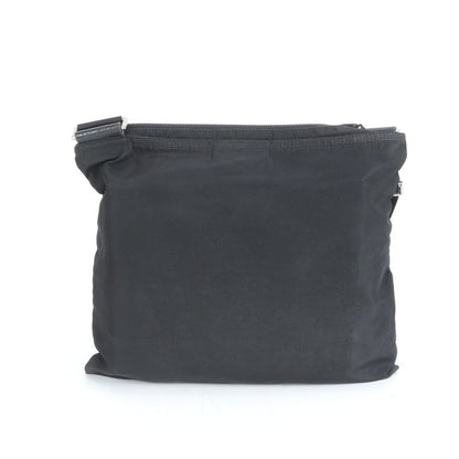 Prada Tessuto Nylon Triangle Logo Leather Shoulder Bag Crossbody Messenger Men