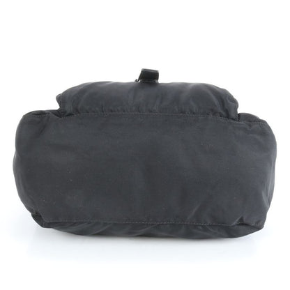 Prada Tessuto Nylon Triangle Logo Leather Shoulder Bag Crossbody Messenger