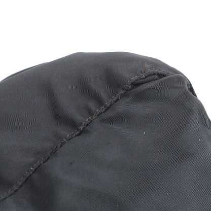 Prada Tessuto Nylon Triangle Logo Leather Shoulder Bag Crossbody Messenger