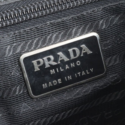 Prada Tessuto Nylon Triangle Logo Leather Shoulder Bag Crossbody Messenger Men