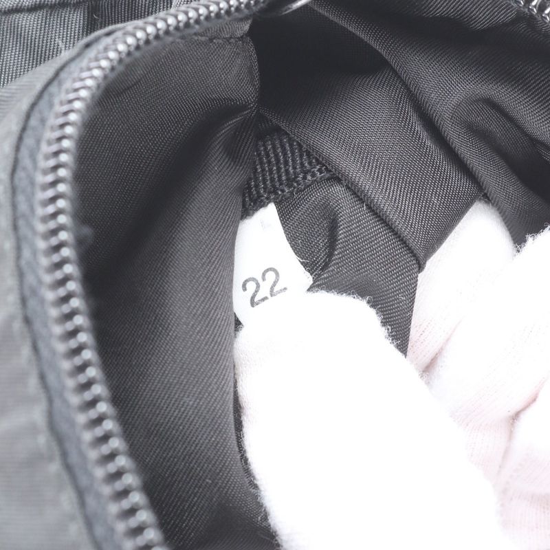 Prada Tessuto Nylon Triangle Logo 2WAY Body Bag Crossbody Body Waist Pouch