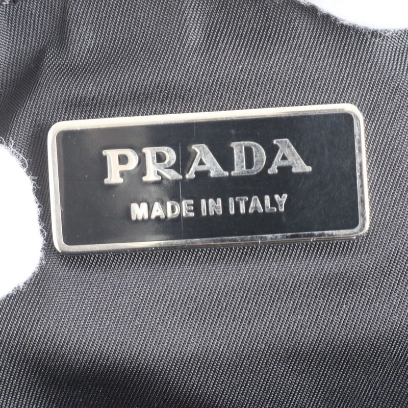 Prada Tessuto Nylon Triangle Logo 2WAY Body Bag Crossbody Body Waist Pouch