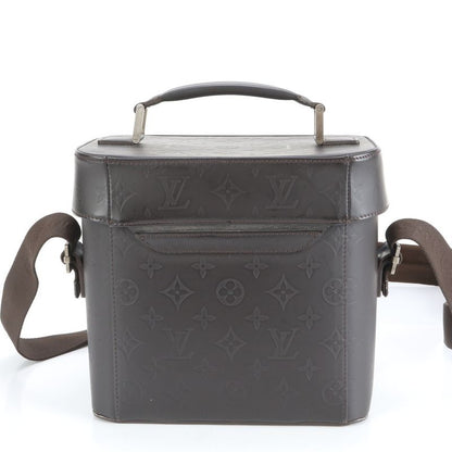 Louis Vuitton Monogram Glacé Charlie Camera Bag M46510 Leather 2WAY Crossbody