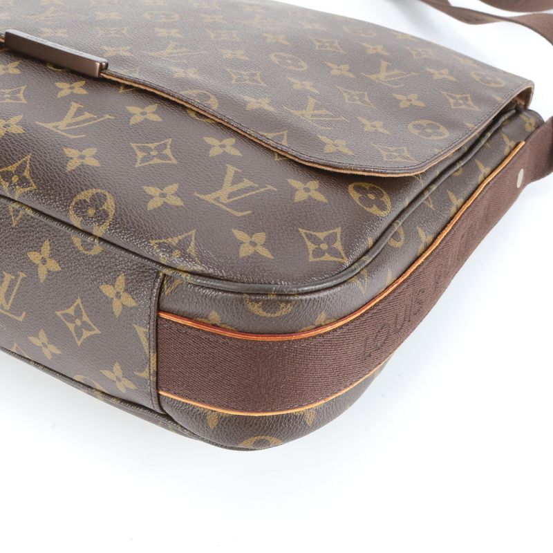 Louis Vuitton Monogram Messenger MM Bobol M97038 Leather Business Bag Shoulder