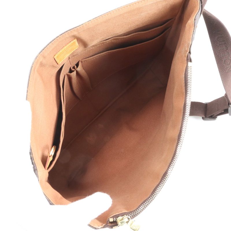 Louis Vuitton Monogram Messenger MM Bobol M97038 Leather Business Bag Shoulder