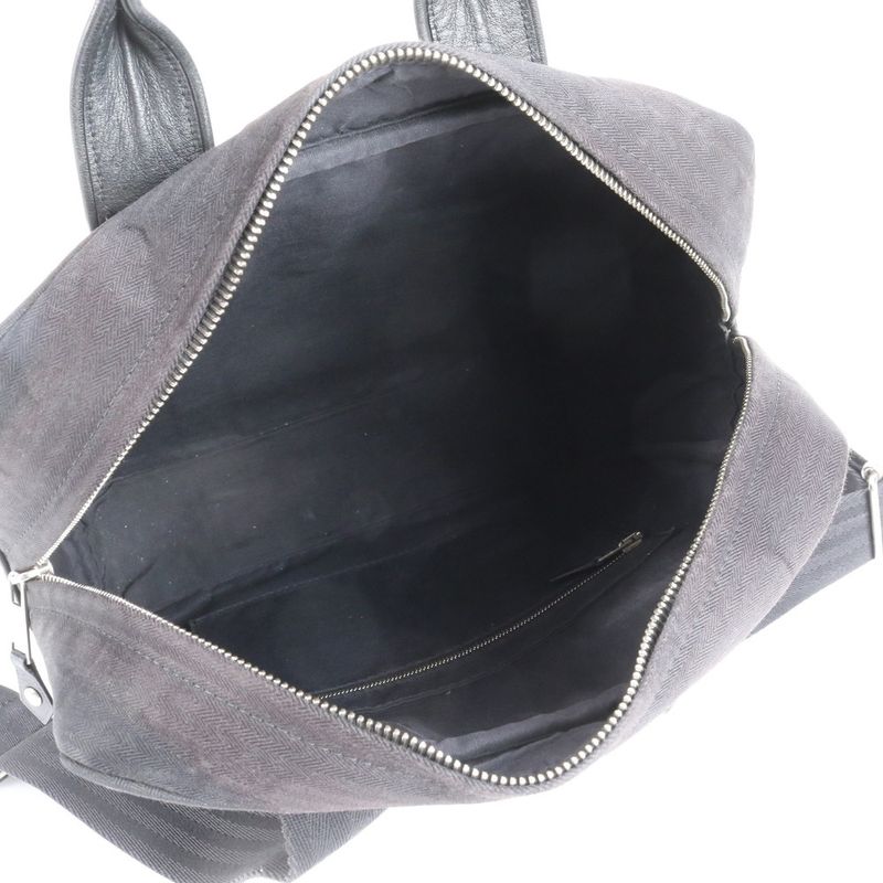 Hermes Acapulco Sac Ad Leather Backpack Sac Backpack Black Business A4 Men's