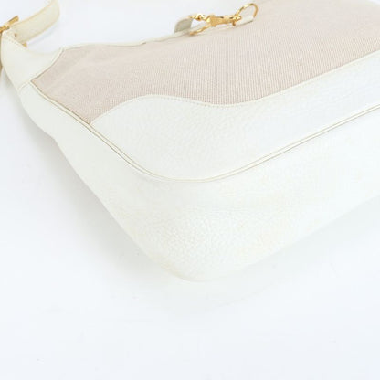 Hermes Trim 35 □I Mark Leather Toile Ash Shoulder Bag Shoulder One Shoulder