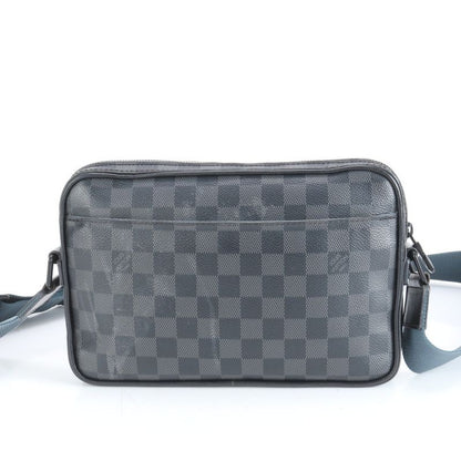 Louis Vuitton Damier Graphite Alpha Messenger N40188 Leather Shoulder Bag