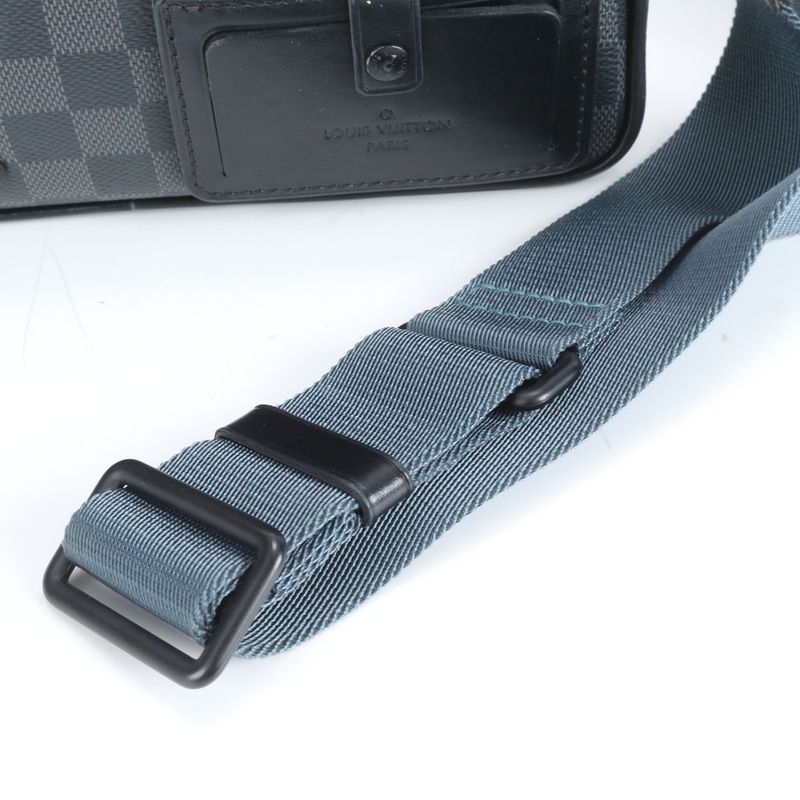 Louis Vuitton Damier Graphite Alpha Messenger N40188 Leather Shoulder Bag