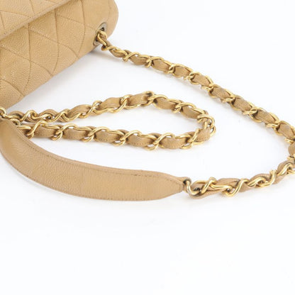 Chanel Serial Sticker Matelasse Caviar Skin Leather Shoulder Bag Crossbody