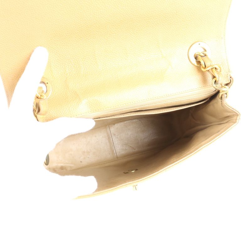 Chanel Serial Sticker Matelasse Caviar Skin Leather Shoulder Bag Crossbody