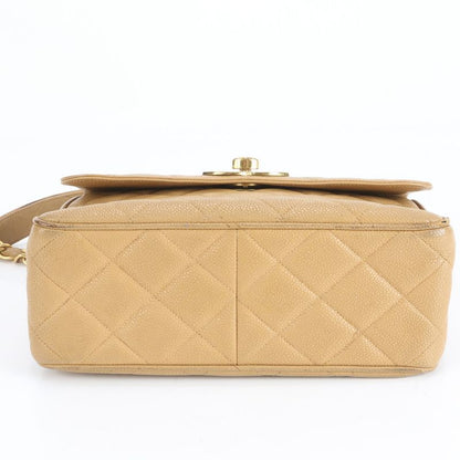 Chanel Serial Sticker Matelasse Caviar Skin Leather Shoulder Bag Crossbody